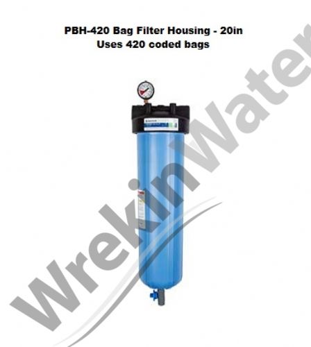 Pentek BP-420 Bag Filter 20in Polypropylene Felt, Spectrum and Pentair BP-420 Bag Filters - Box of 20